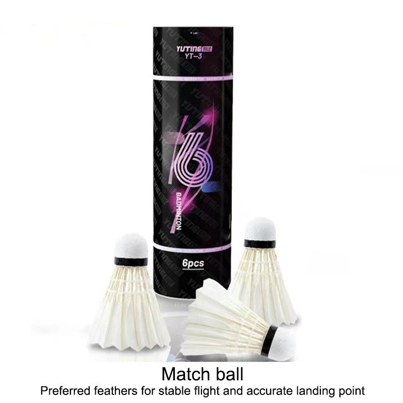 Badminton Shuttlecock - 3/6 Buah Bola Bulu Tangkis Bulu