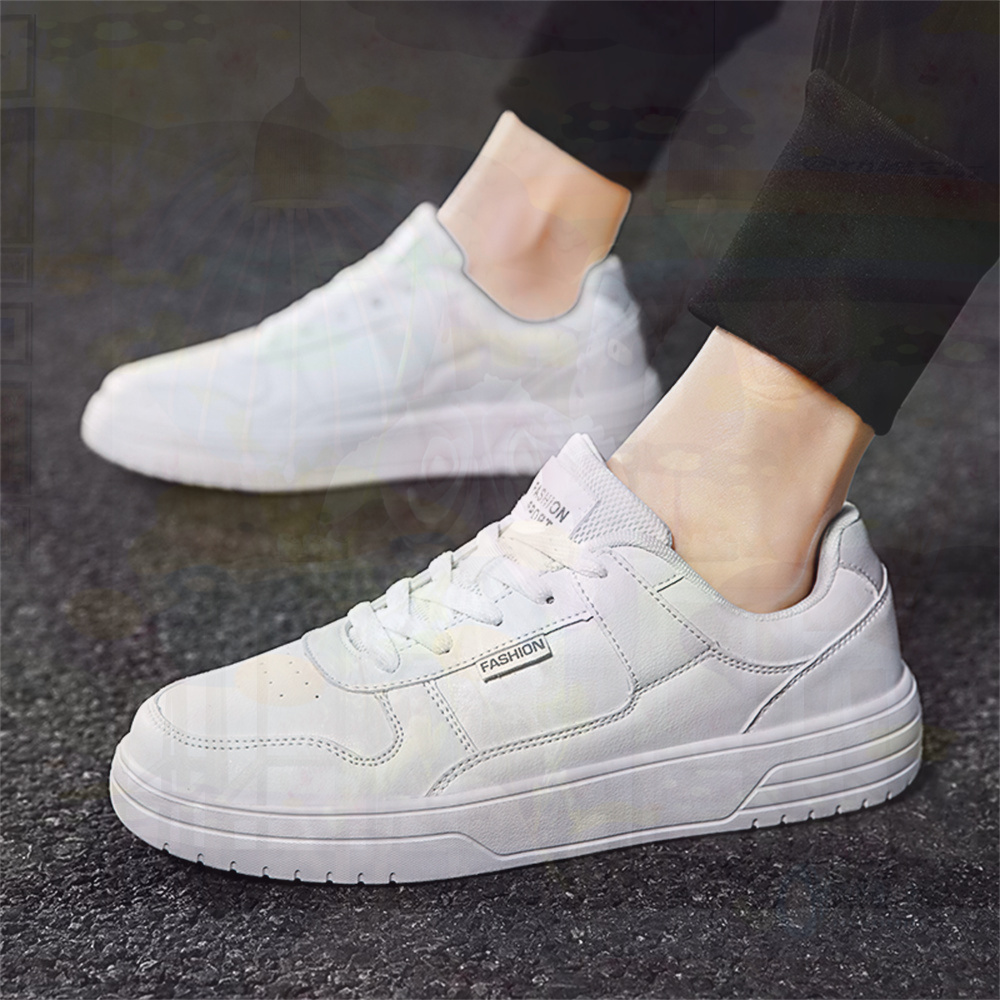 Badminton News - Sepatu Kulit PU dengan Dasi 41