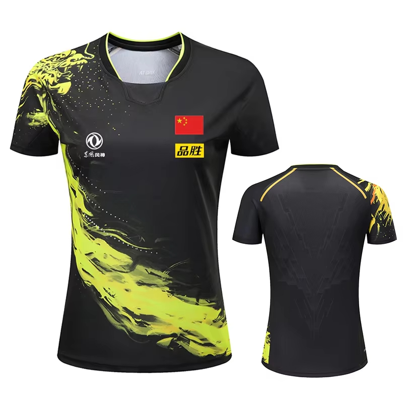 Badminton Asia - Kaus motif Tenis Meja Naga Tiongkok
