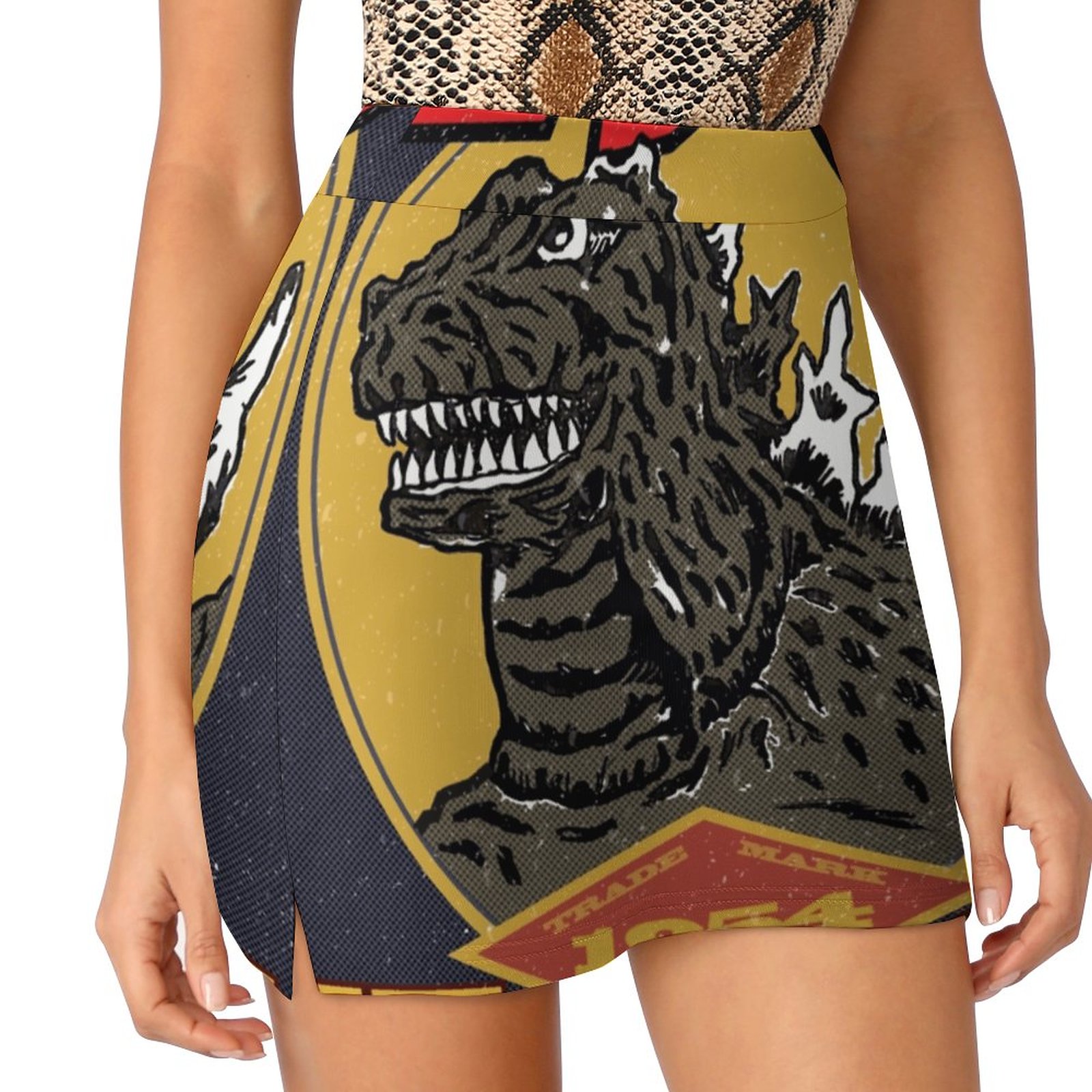 Badminton Asia - King Of Monster rok wanita dengan
