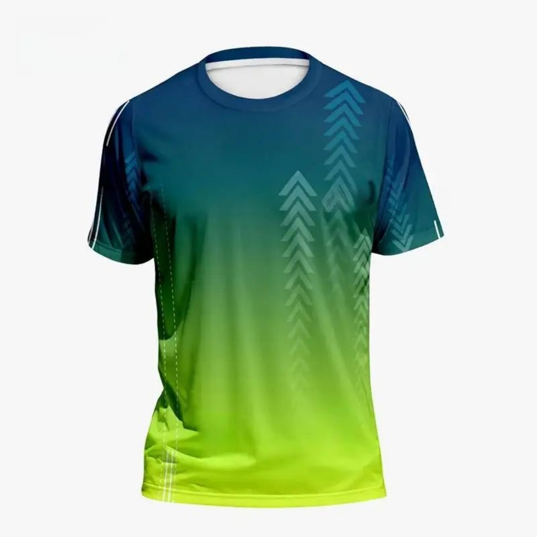 Badminton Asia - Kaos olahraga pria musim panas terlaris,