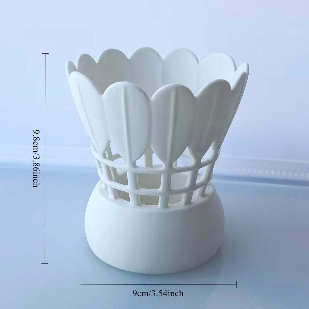 Tempat Pensil Minimalis Bentuk - Badminton Shuttlecock ulasan dan harga