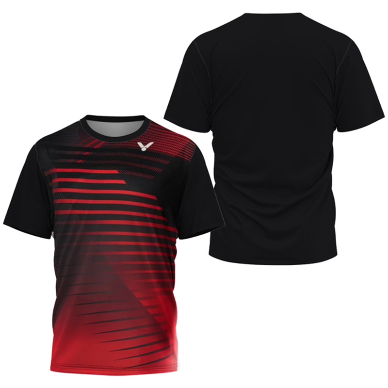 Kaus bulu tangkis pria, atasan - Badminton Asia ulasan dan harga