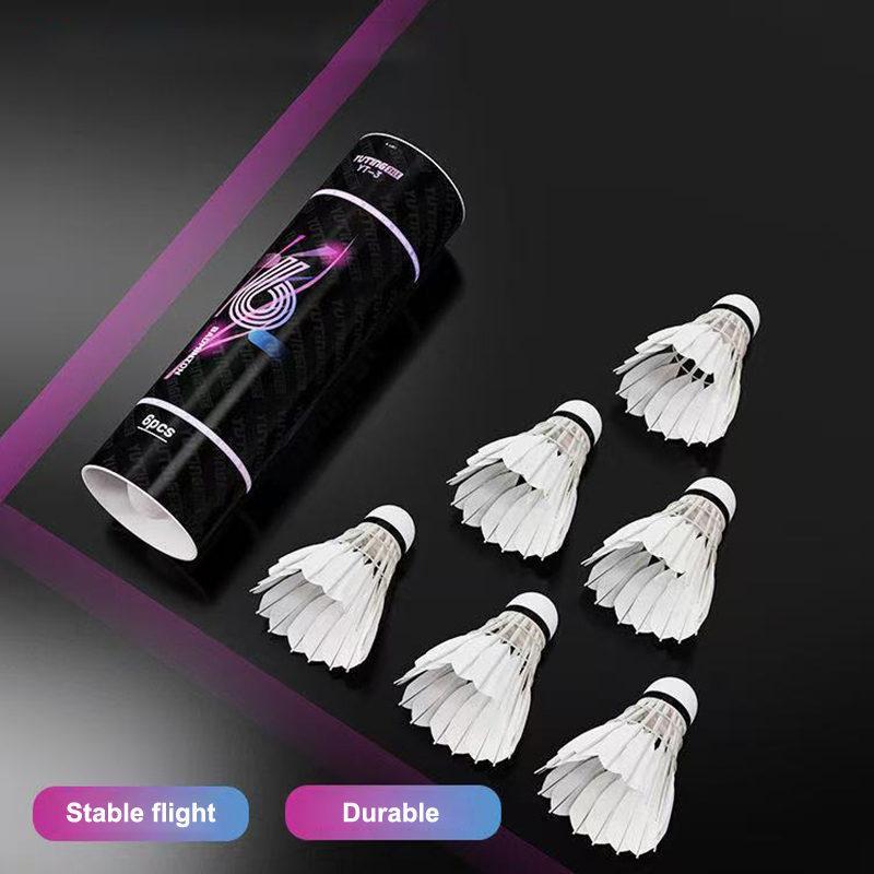 3/6 Buah Bola Bulu Tangkis Bul - Badminton Shuttlecock ulasan dan harga