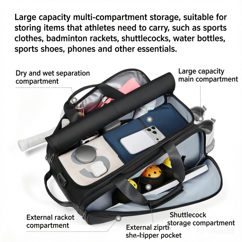 Tas Raket Pickleball Profesion - Badminton Court ulasan dan harga
