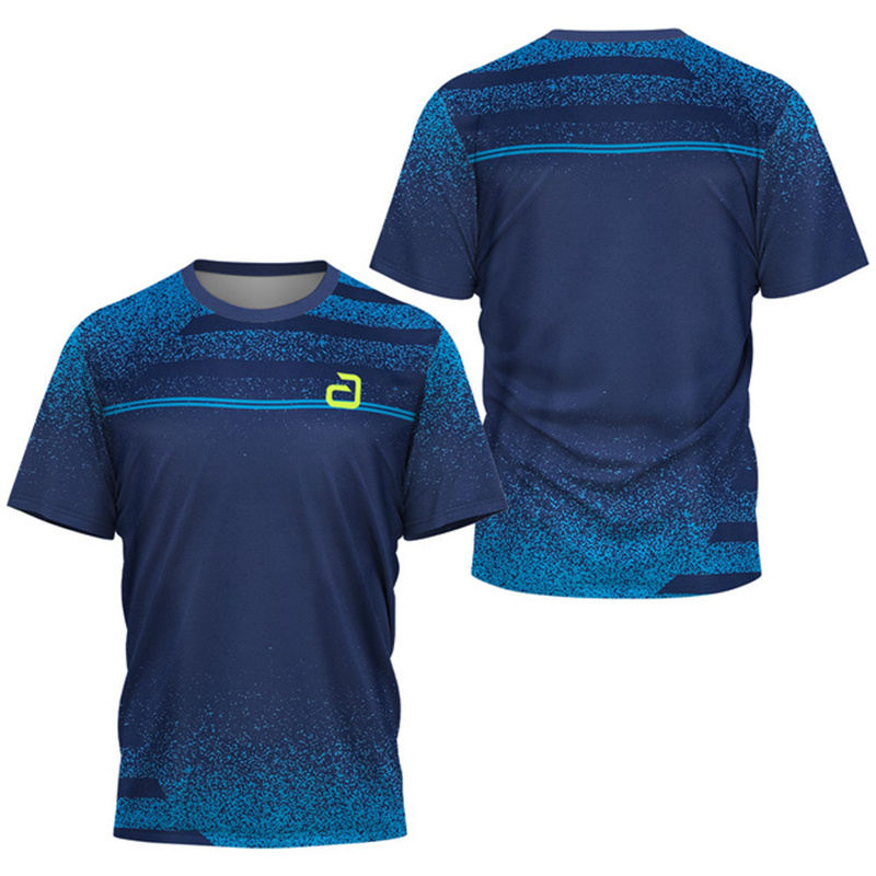 Kaos Tenis Meja Pria Pola Unde - Badminton Asia ulasan dan harga