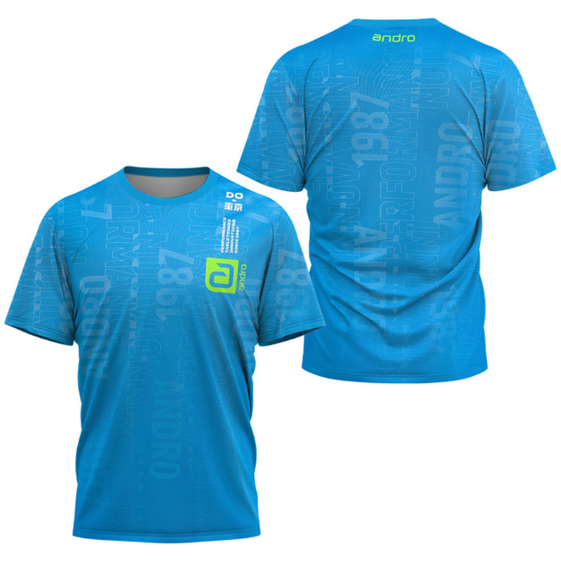 Kaos Tenis Meja Pria Pola Unde - Badminton Asia ulasan dan harga