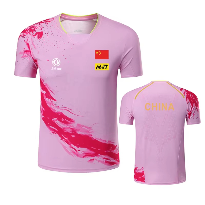 Kaus motif Tenis Meja Naga Tio - Badminton Asia ulasan dan harga