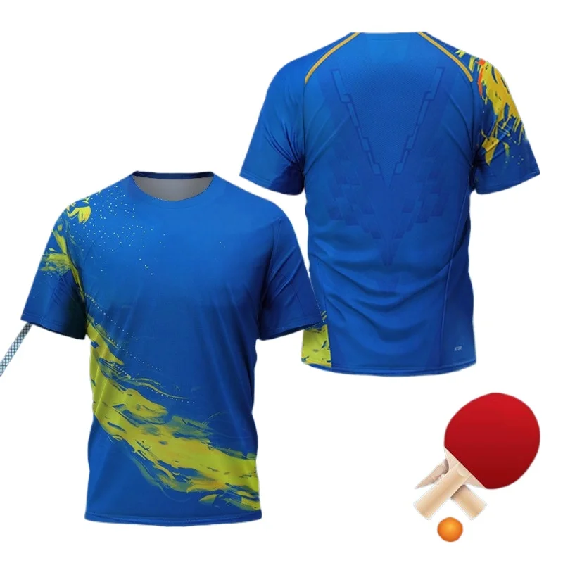 Kaus Grafis Tenis Meja CHINA D - Badminton Asia ulasan dan harga
