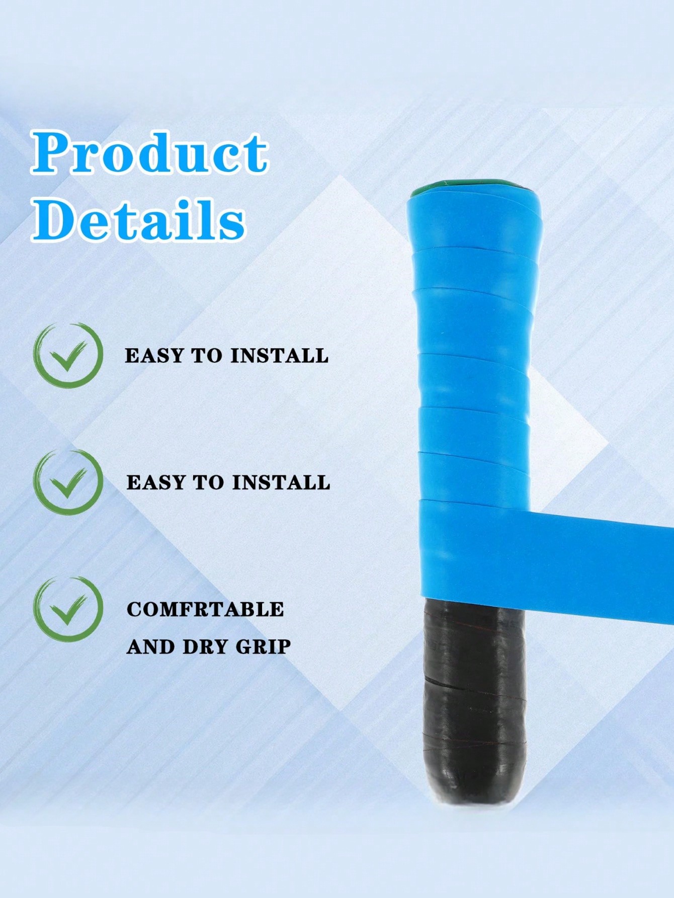 Pita pegangan elastis anti-sel - Badminton Grip Tape ulasan dan harga