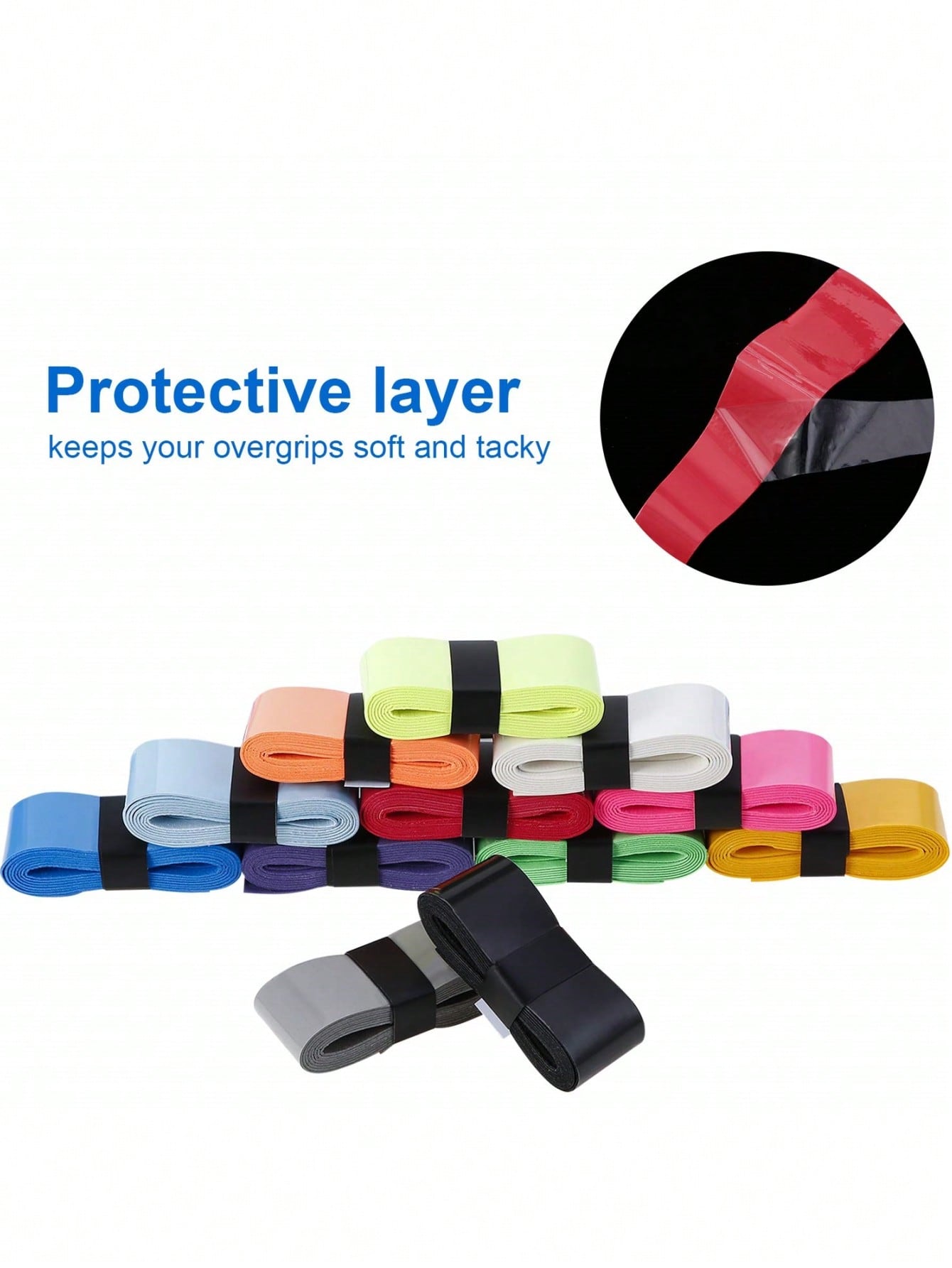 Pita pegangan elastis anti-sel - Badminton Grip Tape ulasan dan harga
